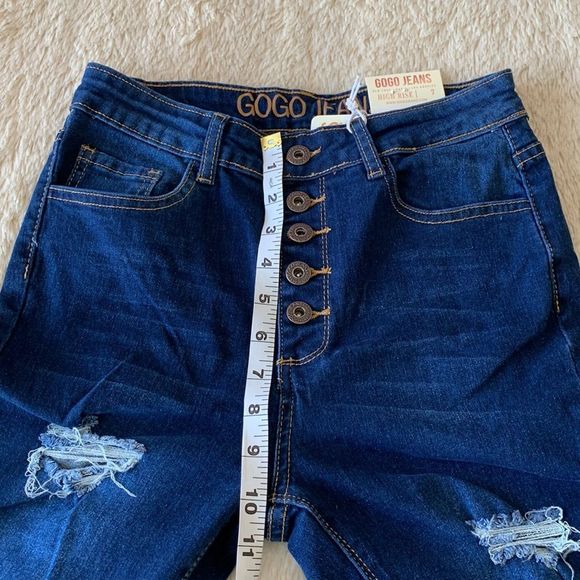 NWT High rise gogo jeans size 7 - Picture 12 of 16